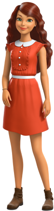 Teresa - Barbie Dream House Adventure Game (446x446), Png Download