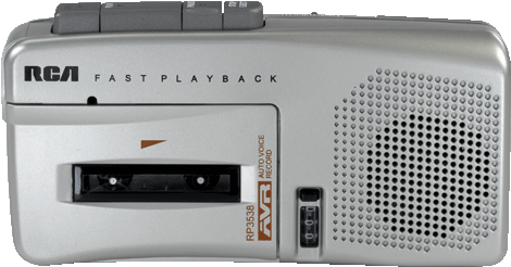 Rca Rp3538 Microcassette Recorder - Rca Rp3538 Minicassette Recorder (500x500), Png Download