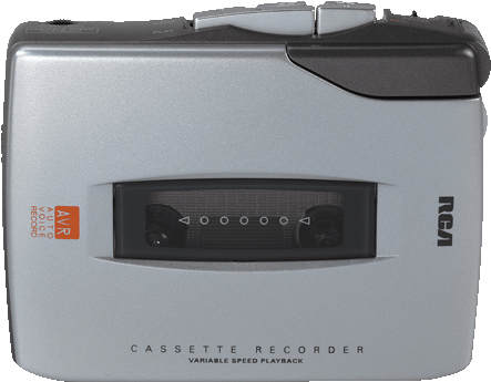 Cassette Tape Recorder - Rca Tape Recorder (500x500), Png Download