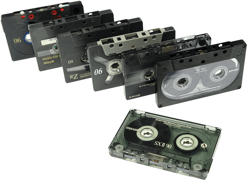 Audio Cassette Tape Transfer To Cd And Mp3 - Magnetic Tape (900x600), Png Download