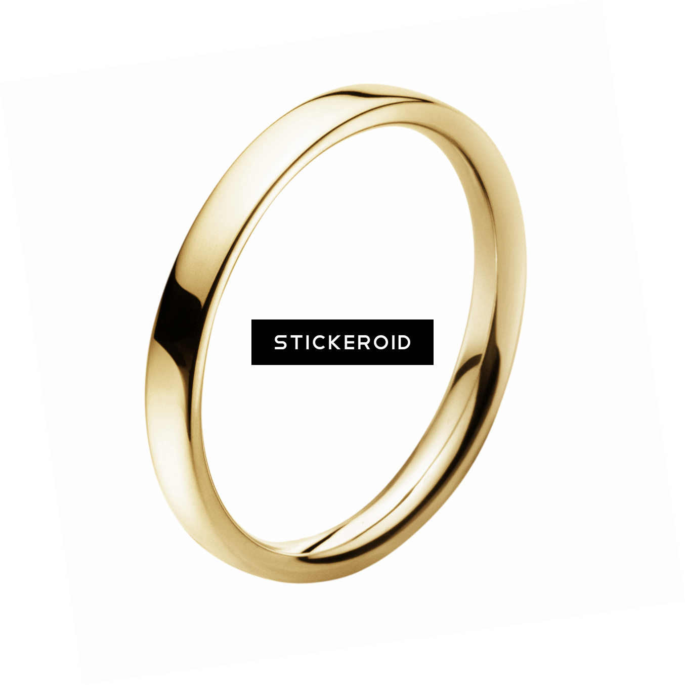 Wedding Ring - Bangle (1354x1355), Png Download
