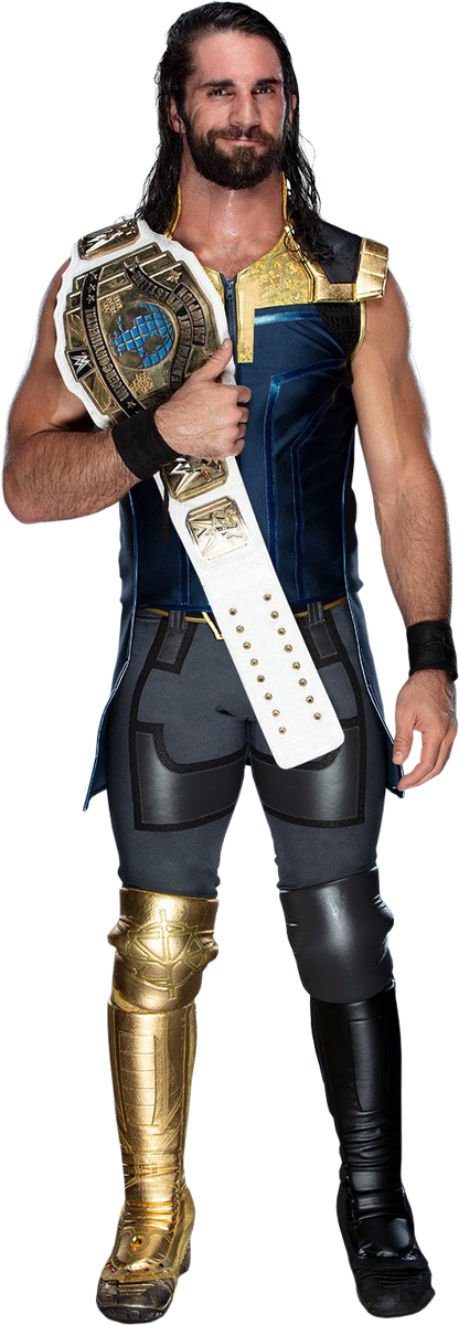 Seth Rollins Summerslam 2018 (416x1200), Png Download