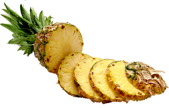 Skip To The Beginning Of The Images Gallery - Pineapple Sliced (590x397), Png Download