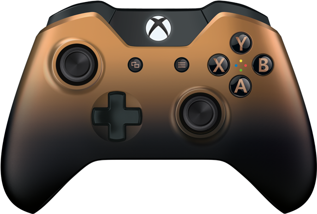 Xbox One Controller Png For Kids - Microsoft Copper Shadow Wireless Controller - Xbox (717x440), Png Download