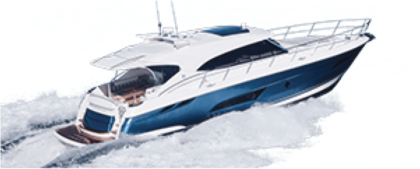 Luxury Yacht (602x242), Png Download