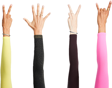 A Wardrobe Game-changer - Spanx Women's Arm Tights (415x337), Png Download