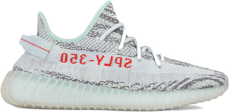 yeezys transparent