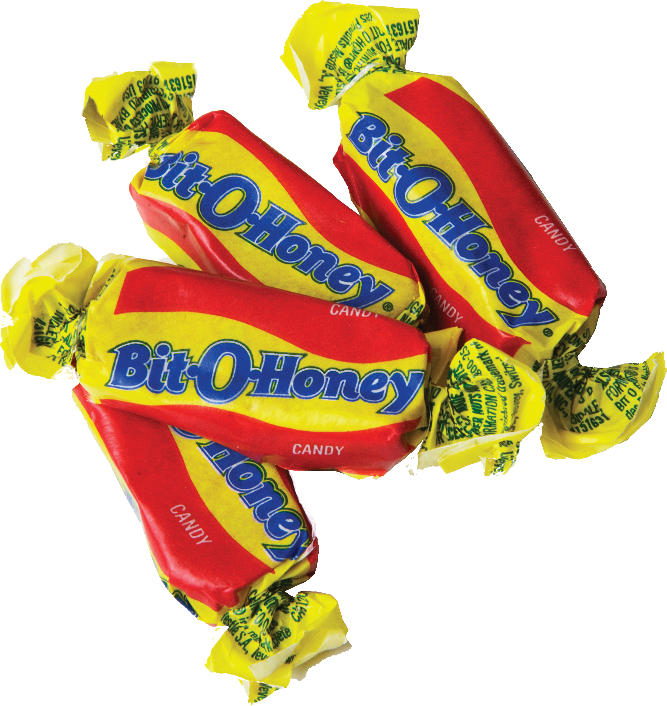 Bit O Honey Candy, 12 Ct - Bit O Honey (2536x2492), Png Download