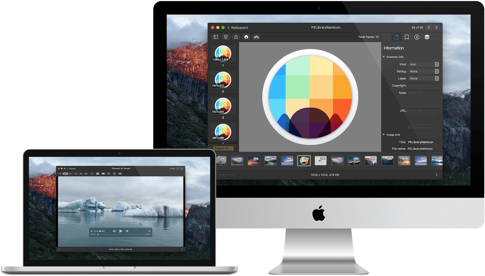 Pixave For Mac - Macos (2000x1004), Png Download