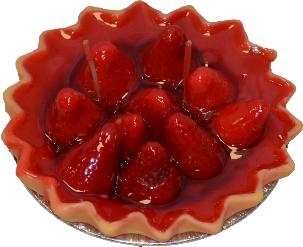 Strawberry Pie (1000x1000), Png Download