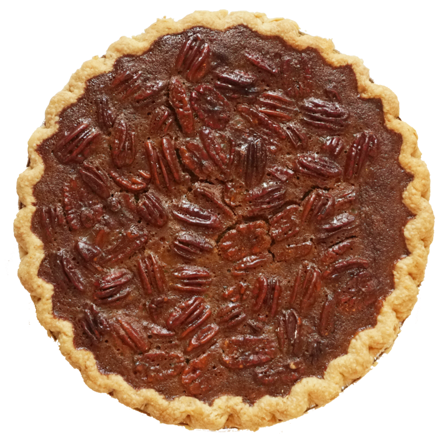 Brown Butter Honey Pecan - Pecan Pie (900x900), Png Download