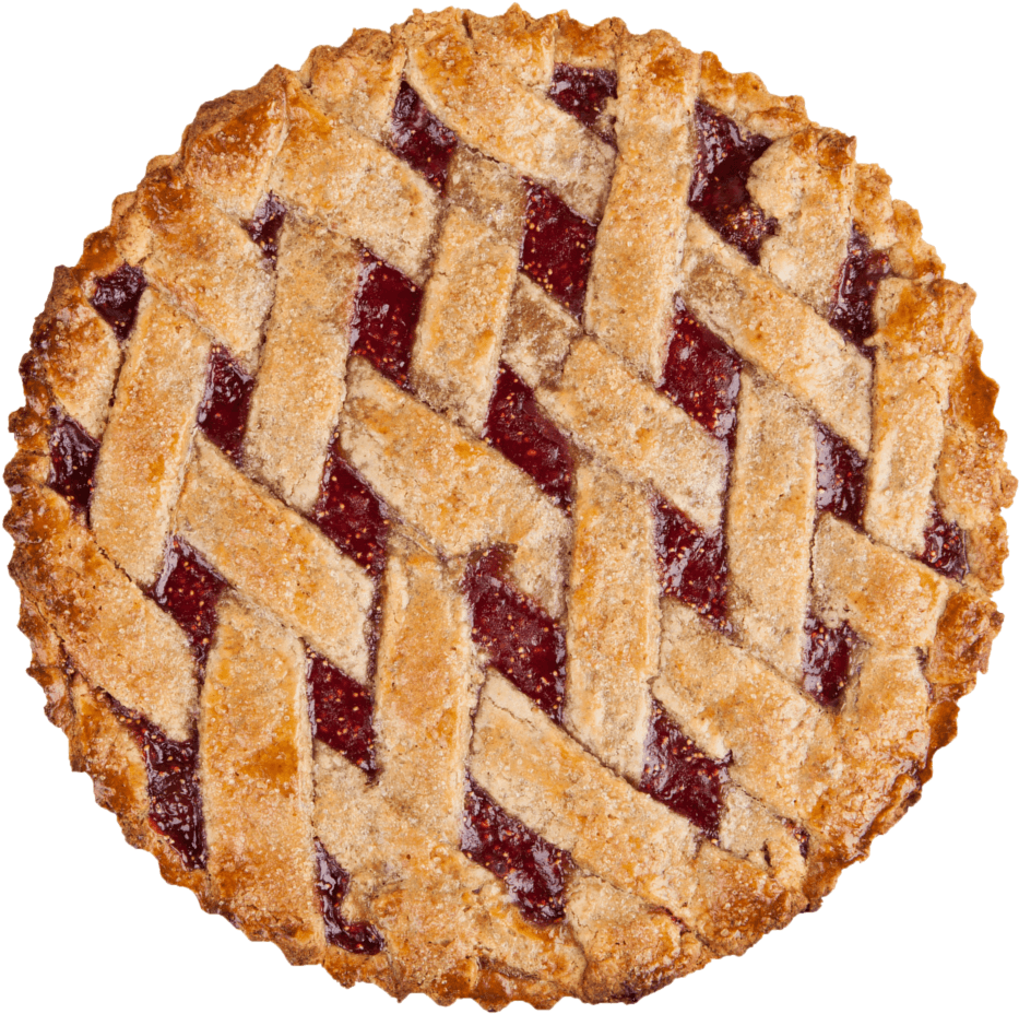 Breadpastrycherry Pie - Chicago Metallic Pie Crust Protector Cmb163 (1200x1200), Png Download