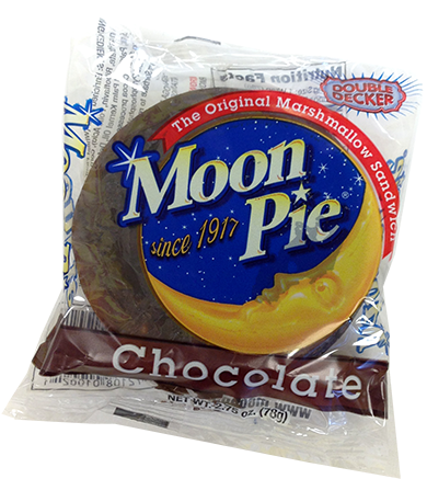 Double Decker Chocolate Moonpie - Moon Pie Chocolate 2.75 Oz (78g) (500x500), Png Download