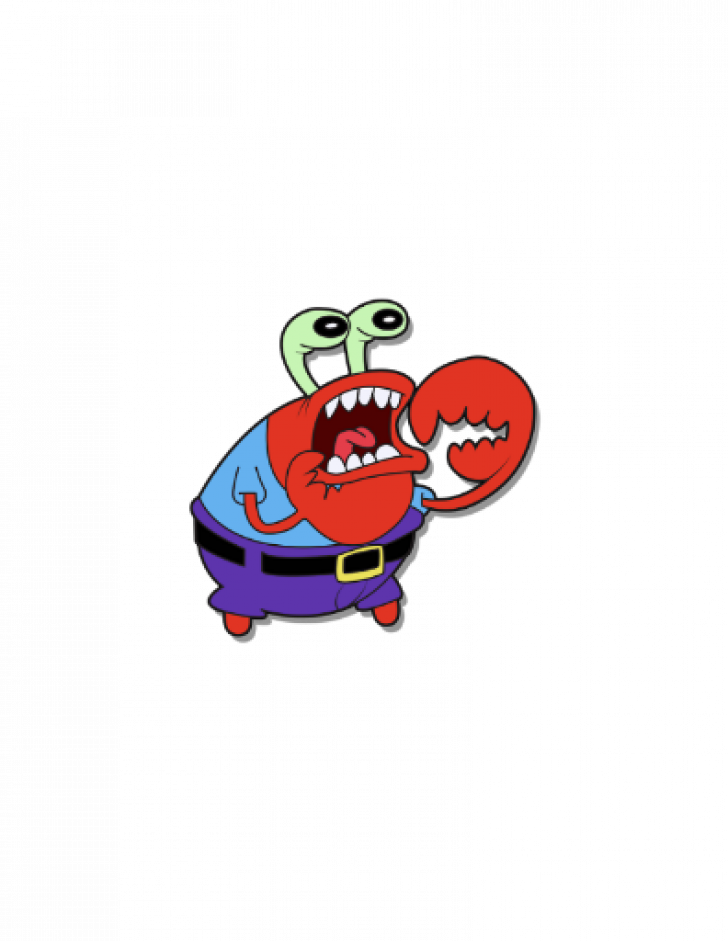 Mr Krabs No Background (728x941), Png Download