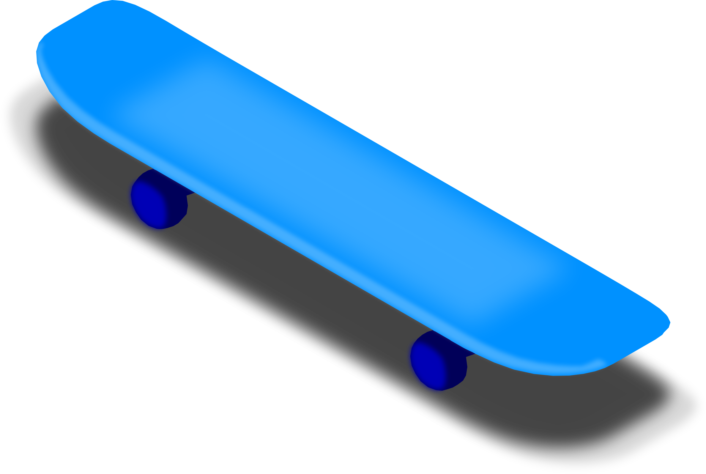 Big Image - Skate Desenho Png (2376x1595), Png Download