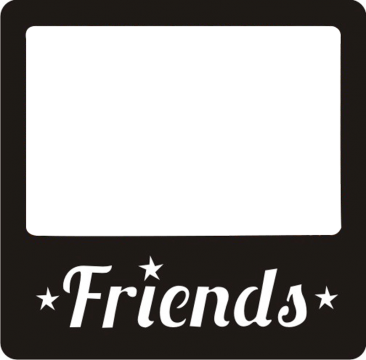 Friends - Black Friday Sale Poster (366x360), Png Download