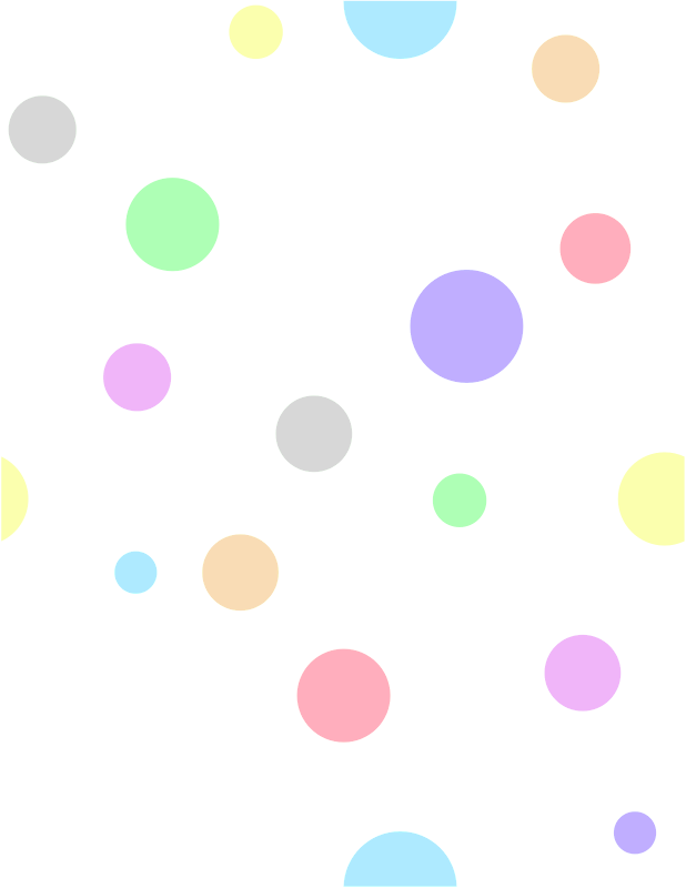 Polka Dots Soft Colors - Pastel Polka Dot Background (618x800), Png Download