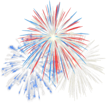 Fireworks - Fireworks Clipart Transparent Background (374x360), Png Download