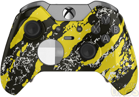 Authentic Microsoft Quality - Xbox One Elite Controller Yellow (474x340), Png Download