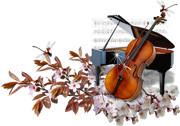 Violin - Piano (866x650), Png Download