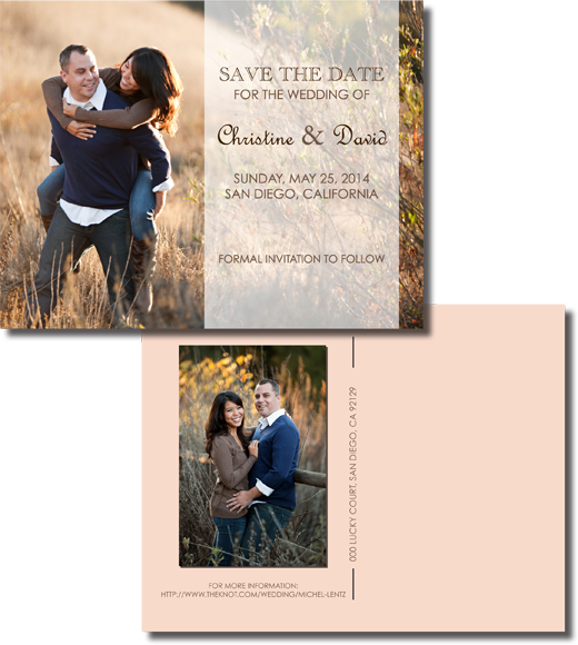 30- Save The Dates - Save The Date Pictures San Diego (520x580), Png Download