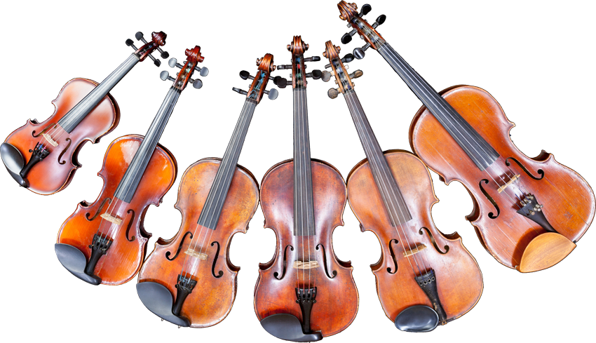 Classical Violins' Sizes - Размеры Скрипок (850x489), Png Download