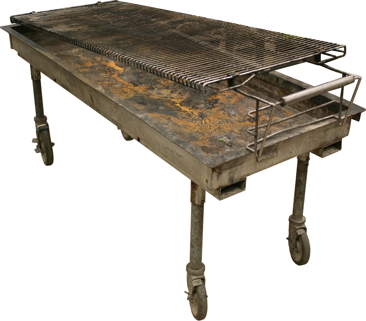 2' X 4' Charcoal Grill - Charcoal Event Grill (1200x1051), Png Download