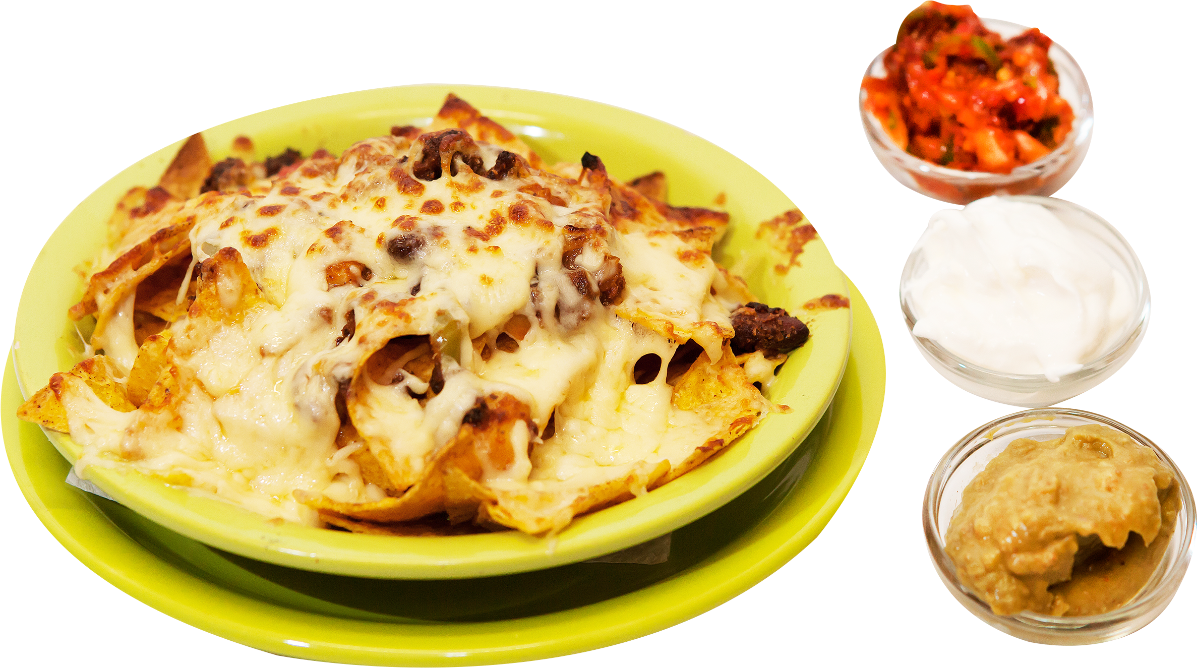 Nachos Con Carne - Baked Goods (2600x1555), Png Download