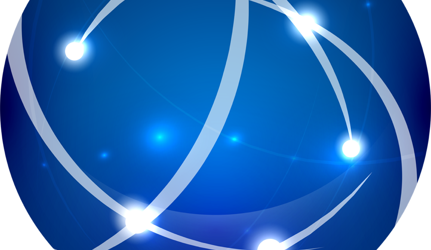 Dark Blue Npdl Logo Globe - New Pedagogies For Deep Learning (860x500), Png Download