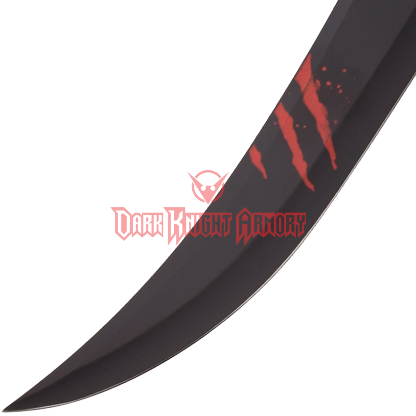 Red Claw Marks Fantasy Sword - Hunting Knife (850x850), Png Download