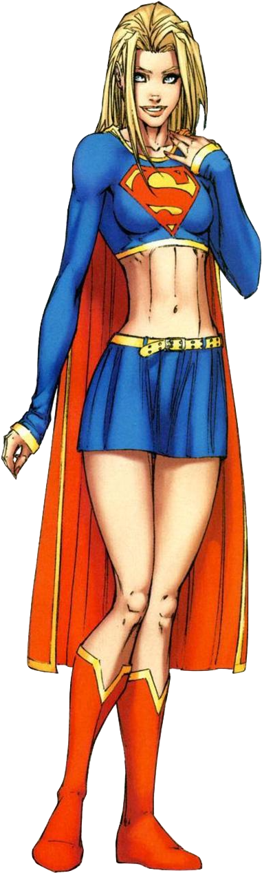 Dc Comics Supergirl Png - Supergirl Hot Art By Michael Turner (381x1266), Png Download