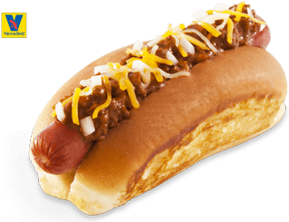 Chili Cheese Dog - Chilli Hot Dog Png (473x258), Png Download