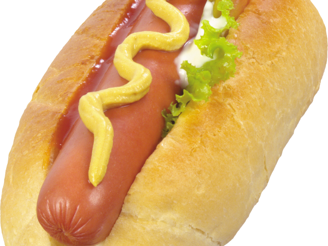 Hot Dog Png Transparent Images - Hot Dog (640x480), Png Download