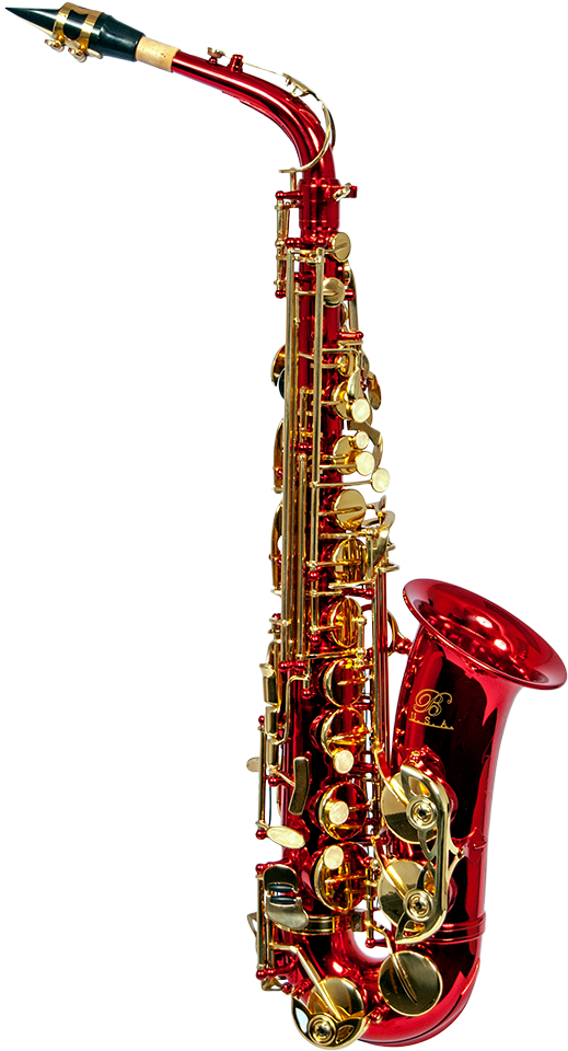 B - U - S - A - Was-rd Alto Saxophone Red - Saxophone (800x1200), Png Download