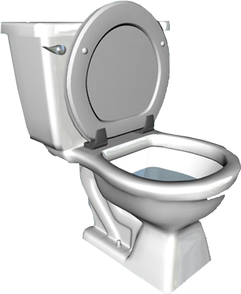 Chemical Down The Toilet - Portable Toilet (600x600), Png Download