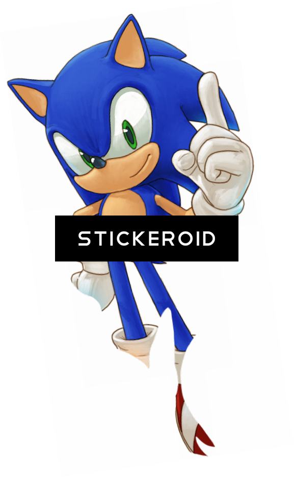 Sonic The Hedgehog - Background Transparent Cercle Sonic (577x934), Png Download