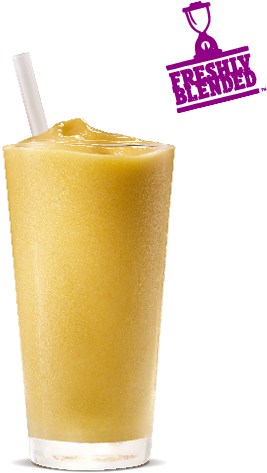 11 - Burger King Tropical Mango Smoothie (500x540), Png Download