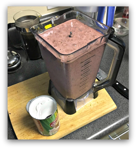 This Made A Full 2 Litres Of Smoothie - Milkshake (456x493), Png Download