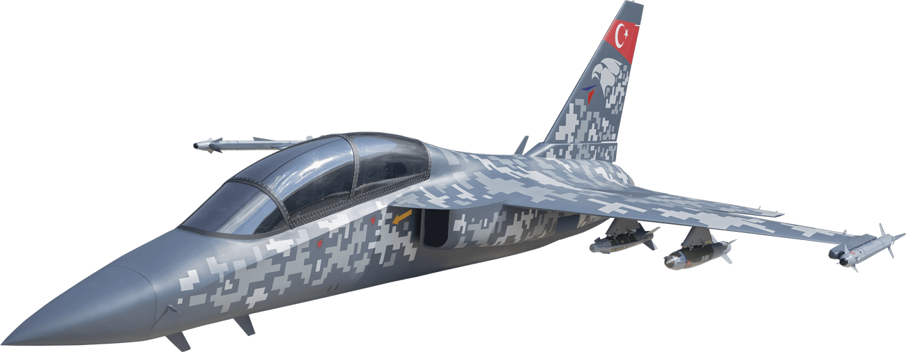 Hürjet - Hurjet Jet Trainer (1300x506), Png Download