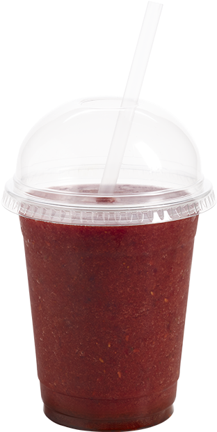 Smoothie 100% Frutta Take Away - Strawberry Juice (900x900), Png Download