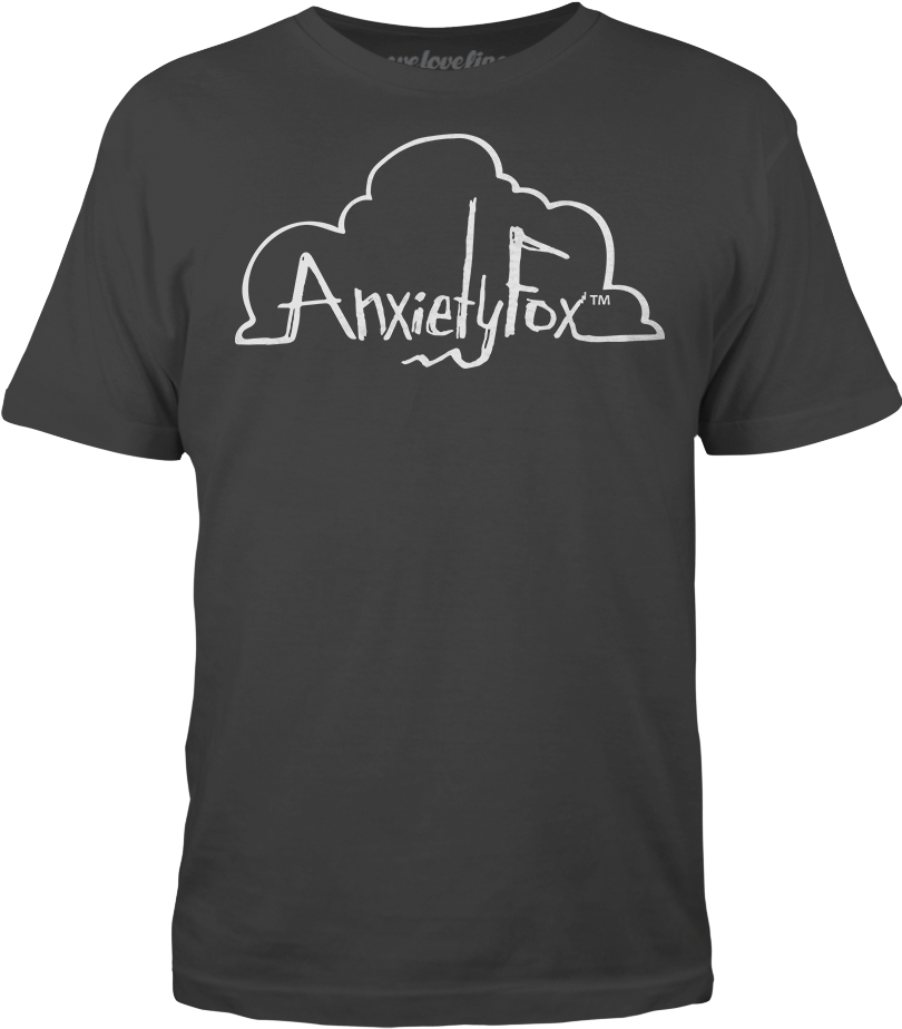 Anxiety Fox Logo (1000x1000), Png Download