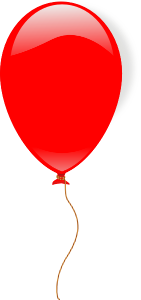 Small - Ballon (282x597), Png Download