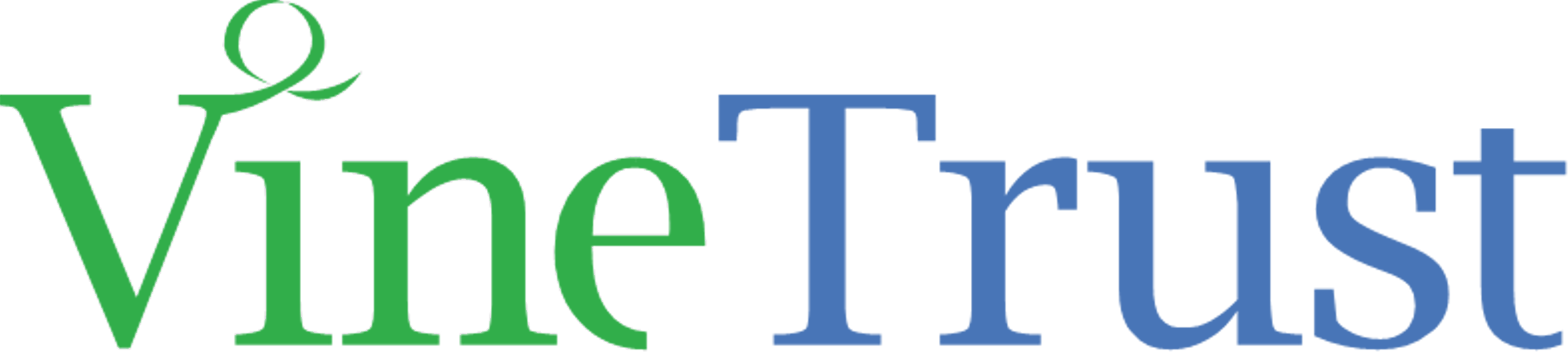 Vine Logo No Background - Vine Trust (2744x617), Png Download