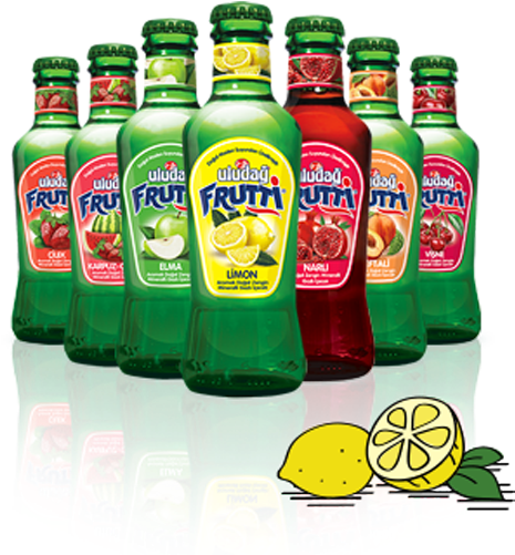 Meyveli Soda Png - Uludağ Frutti Meyveli Soda (500x500), Png Download