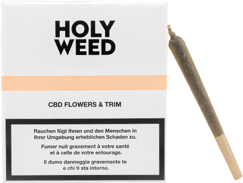 5 Grammes Of Flowers And Trim Per Carton - Holly Weed Cbd (500x500), Png Download