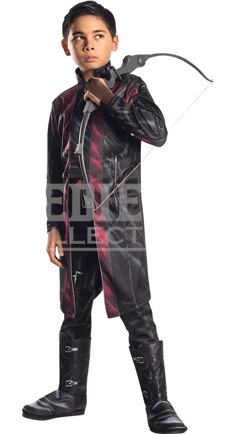 Boys Age Of Ultron Deluxe Hawkeye Costume - Hawkeye Avengers Costume Boy (850x850), Png Download