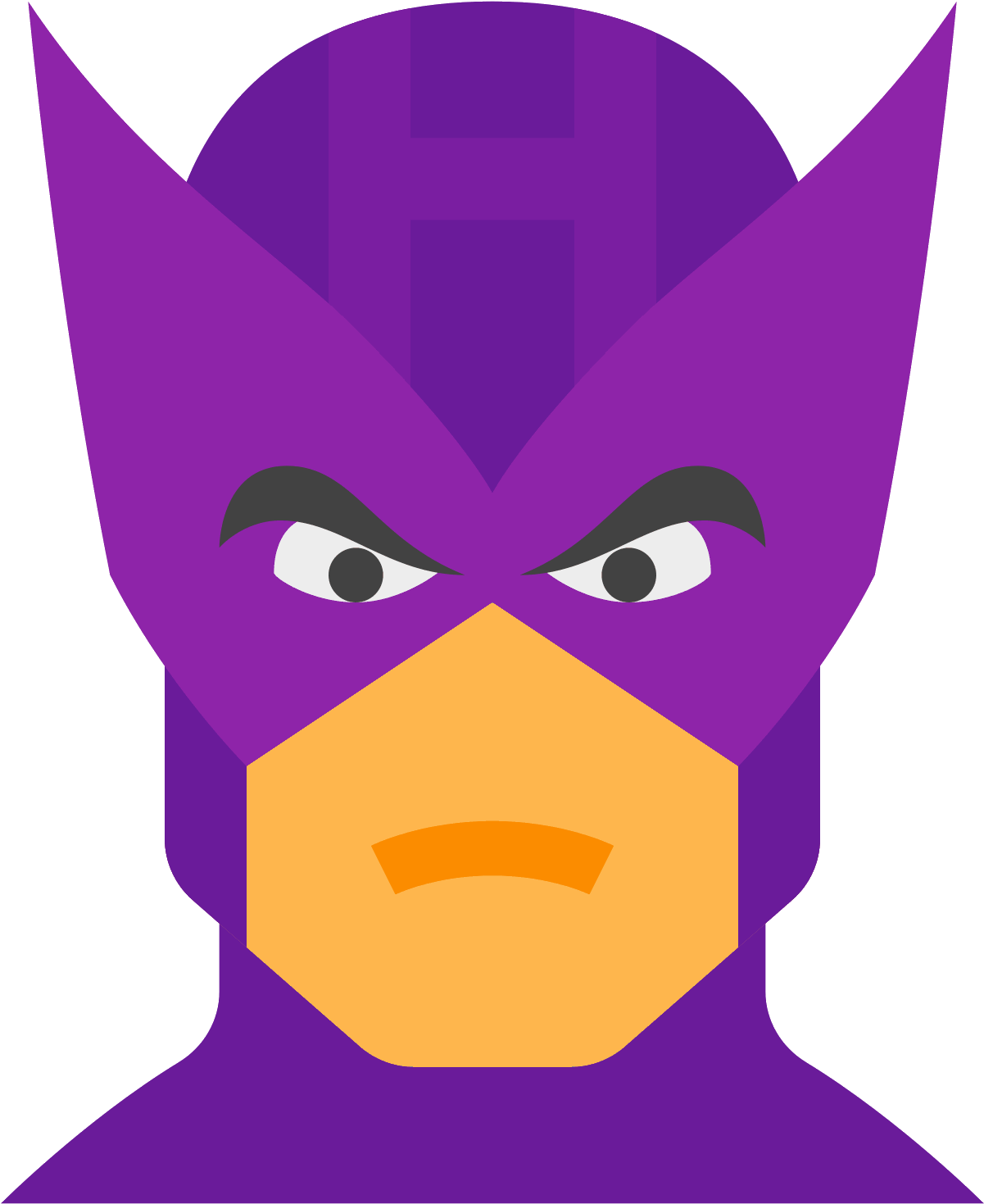 Hawkeye Icon - Clint Barton (1600x1600), Png Download