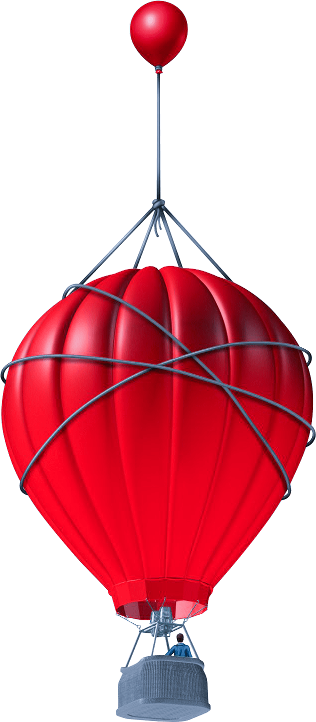 Game Changerfor Your Self-storage Business - Hot Air Balloon (632x1441), Png Download