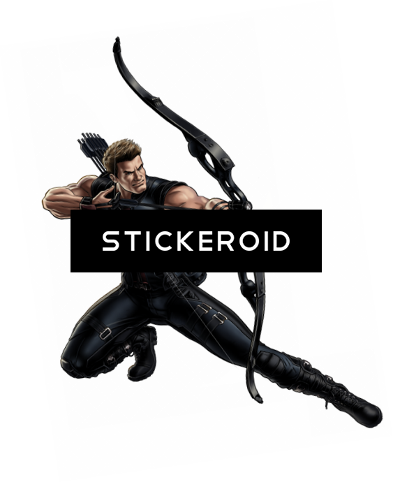 Hawkeye - Clint Barton (563x690), Png Download