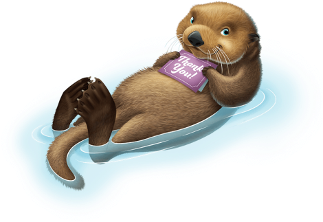 Otter Animals - Ocean Commotion Vbs (485x360), Png Download